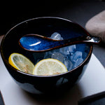 Cuillère à Soupe Japonaise Bleu Nuit | MAKJIKO™