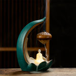 Brûleur d'Encens Japonais "Bouddha et Fleur de Lotus" - SHIHI™