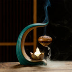 Brûleur d'Encens Japonais "Bouddha et Fleur de Lotus" - SHIHI™