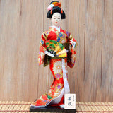 Figurine Geisha Japonaise Eventail