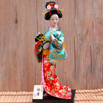 Figurine Geisha Tambour à Epaule
