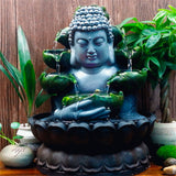 Fontaine à eau Japonaise Bouddha LED - LOTUS™