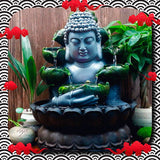 Fontaine à eau Japonaise Bouddha LED - LOTUS™