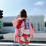 Kimono Maneki Neko Japonais - UKO™