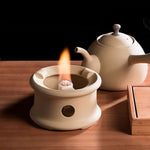 Set Théière Japonaise et Chauffage en Céramique "Désert" - HEYANG™