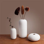 Vases Japonais en Céramique Blanc Zen - MAKO™